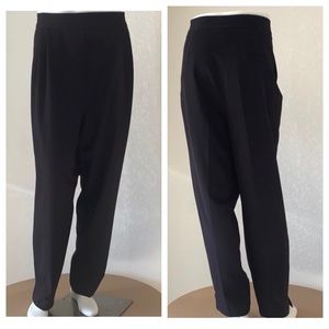 NWT ASOS Loose Fit Black Career Ankle Pants 14